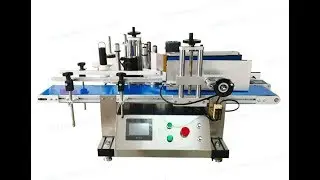 Direct Manufacturer for desktop sticker labelling machine with conveyor round bottle labeler