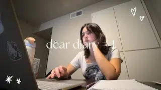 dear diary #1 | chill summer memories, preparing for school, and thoughts on life at the moment