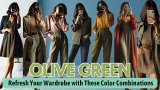 How to WEAR Olive Green *18+ Perfect Colors to Pair with Olive Green This Fall Fashion*