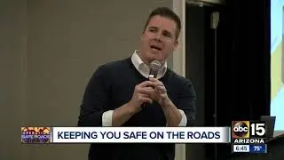 Operation Safe Roads presents at traffic safety conference