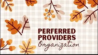 Preferred providers organization 