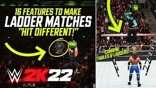 WWE 2K22: 16 Features To Make Ladder Matches 