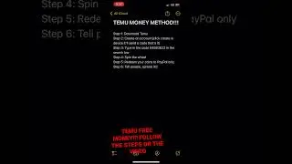 Temu free, quick, and easy money win up to $300 INSTANTLY