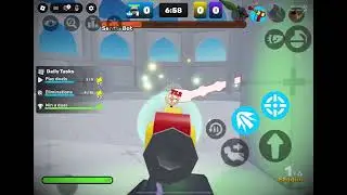 fighting with boss