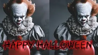 Happy Halloween 🎃👻🔥 Pennywise The Dancing Clown (Edit) Warning flashing lights 