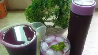 Jamun Squash Recipe | Black Plum Juice Recipe | Jamun ka Sharbat | make and store for 3 months