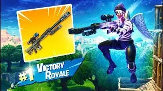 NOVA SNIPER DO FORTNITE É INSANA ( BARRET )