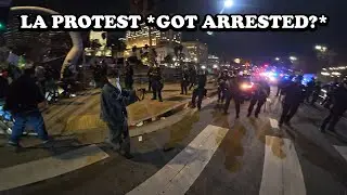LA PROTEST ON MY E BIKE *ARRESTED?*