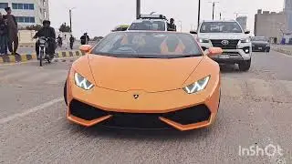 SUPERCARS ARRIVING AT KARACHI TRACK | LAMBORGHINI HURACAN , MUSTANG , SUPRA MK5 , GTR R35 AND MORE