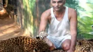 Dr. Prakash Amte with tiger.MP4