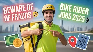 Bike Riders Jobs UAE Update 2025 | Talabat | Noon | Cream | Deliveroo | Free zone Delivery | Amazon