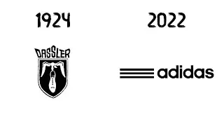 Adidas logo evolution! (1924 - Present) #shorts