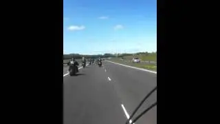 Blue angels mc run scotland 2011
