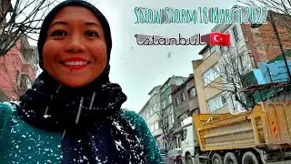Istanbul Snow Storm 18 March 2022 | Heavy Snowfall 2022 | Biggest Snow Storm In Turkey After 1987