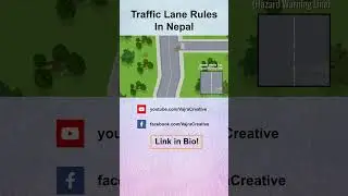 Traffic Lane Rules In Nepal #shorts