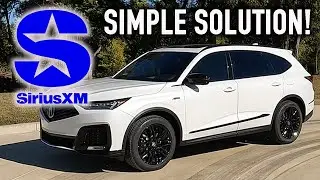Учебные пособия по Acura MDX 2026 года &mdash; как слушать радио SiriusXM