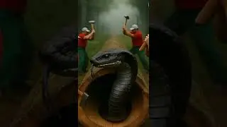 &ldquo;Epic Forest Log Split &ndash; Workers Shocked by Giant Cobra Inside!&rdquo; #forestindustry #logsplitting
