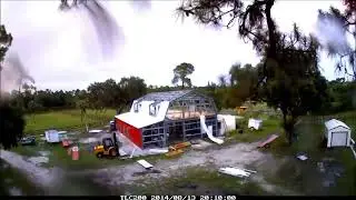 Steel Gambrel Barn Construction (Time Lapse) - Ameribuilt Steel Structures
