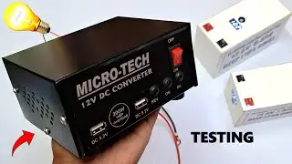 200W 12V DC Solar Converter Unboxing & Testing - 200W Load Test - 12V Converter - Gyan Unboxer TV