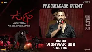 Actor Vishwak Sen Speech At Ugram Pre - Release Event | YouWe Media