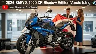 2026 BMW S 1000 XR Shadow Edition 🔥 Dunkle Power trifft Supersport-DNA | Voller Review Deutsch