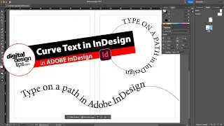 How to Type on a Path in InDesign (Curved Text Trick)