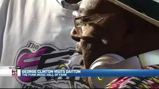 George Clinton visits Dayton