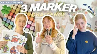 On fait le 3 MARKERS CHALLENGE en 2026 ! Challenge que YouTube a oubli&eacute; !