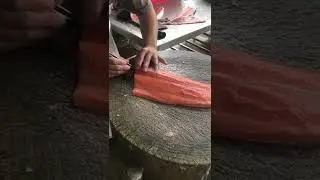 How to debone  Fresh Salmon #asmr #shorts #trending #derekdm