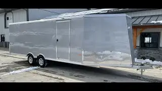 8.5x22' Neo NMS Aluminum Multi-Sport Enclosed Car Hauler Trailer 9990# GVW NMS2285