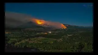 416 Fire Time-lapse