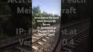 Mein Minecraft Server ist online f&uuml;r euch | IP: farmsucht.at