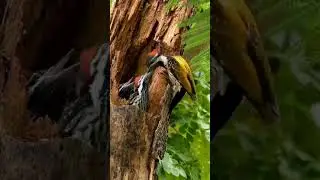 #shorts !amazing birds woodpecker video!#reels !