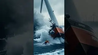 Tragedy at Sea: Ship Accident Shakes the Waters 🚢⚠️ #ShipAccident #MaritimeDisaster #SeaTragedy