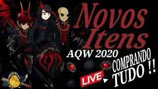 Darkon's to Garden COMPRANDO TUDO!! - AQW 2020