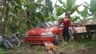 Buy a car from a scrap yard for $150 and restore it to like-new condition.