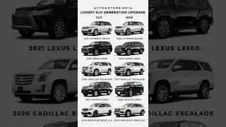 Luxury SUV Generation Upgrade #shorts #car #suv