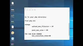 phpmyadmin increase the upload file size