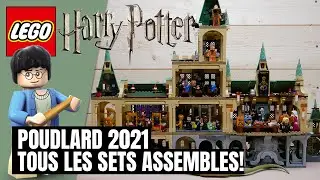 LEGO HARRY POTTER 2021 : TOUS LES SETS DU CHATEAU ASSEMBLES!