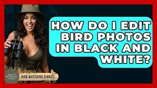 How Do I Edit Bird Photos In Black And White? - Bird Watching Diaries