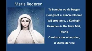 Mariagezangen om mee te galmen