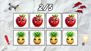 APPLE PINEAPPLE PEN 🍎🍍🖊️ | Say The Word On Beat 🎧 | EASY vs MEDIUM vs HARD Rhythm Challenge