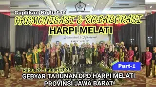 Part-1 Harmonisasi & Kolaborasi HARPI Melati