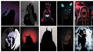 STYLISH GIRLS DEVIL DP PHOTO | DARK ANIME GIRL PROFILE PIC |FB PROFILE PICTURE| WHATSAPP DP