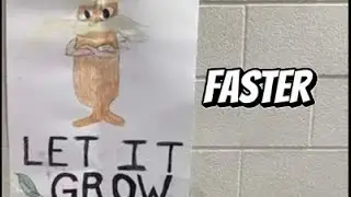 Let It Grow but every time they say grow it gets faster