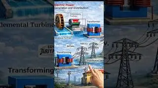 HydroElectric power plants!!Geration Distribution !!! 💡 Electricity till the house supply's 