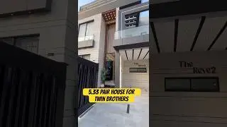 5.33 Marla Pair House For Twin Brothers For Sale #home #homedecor #houseforsale #house #property