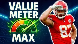 Top 5 Draft Values (Fantasy Football 2025) &mdash; Kelce in Round 6?!