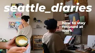 HOW TO STAY FOCUSED & MOTIVATED AT WORK working from home and working in tech