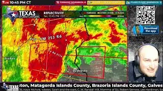 October 25, 2025 Live Texas Weather Coverage (SE TX)